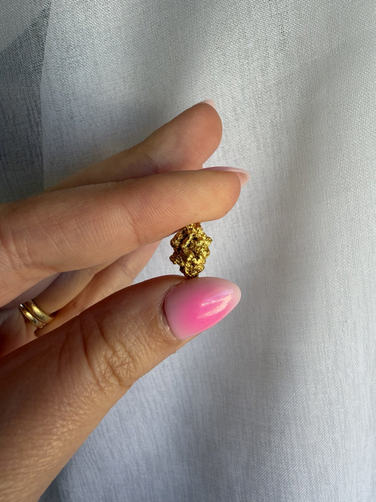 3.08 grams Natural Gold Nugget - September drop