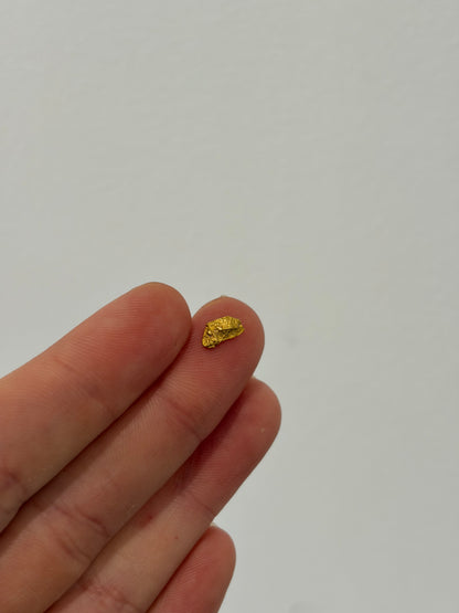 0.36 grams Natural Gold Nugget - October drop