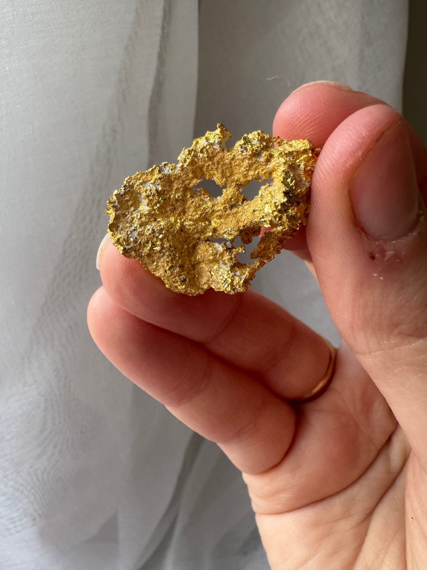 Vampire Nugget - Rare Crystallised Salt Lake Gold- COMING JULY 3rd  - 26.2 grams