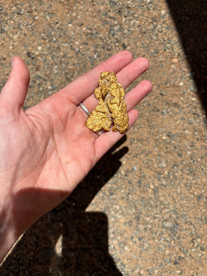 80 grams (2.5 oz) Large Kalgoorlie Gold Nugget - Golden Coast