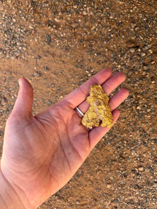 80 grams (2.5 oz) Large Kalgoorlie Gold Nugget - Golden Coast