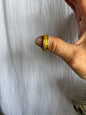 Mens Natural Gold Nugget Ring