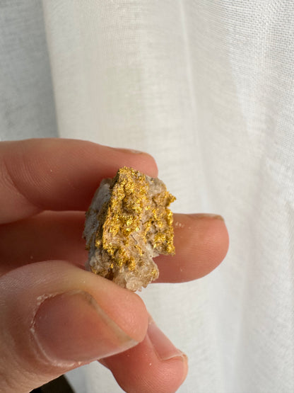 7.6 grams Natural Gold Nugget - August drop