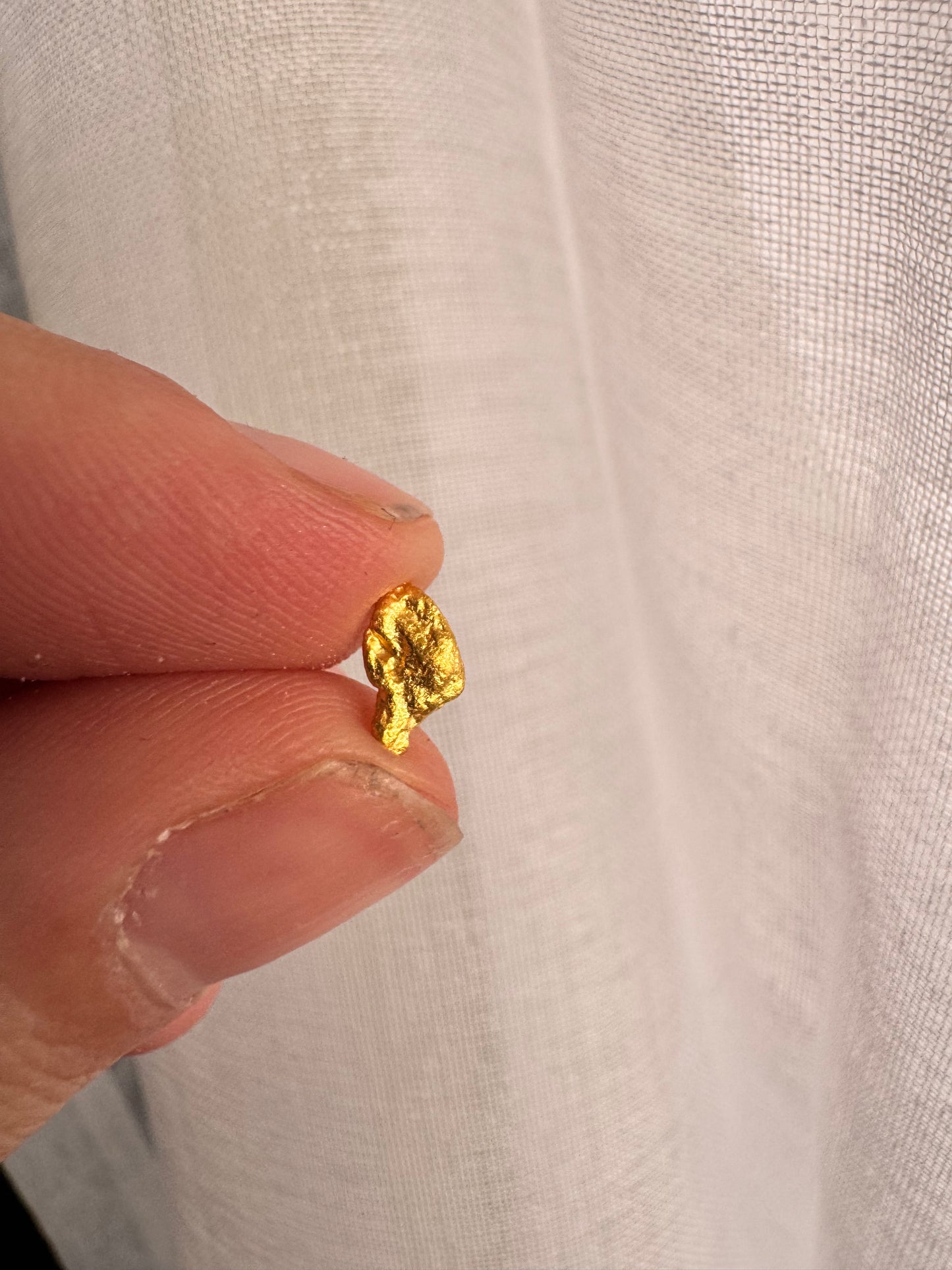 0.4 grams Natural Gold Nugget - August drop
