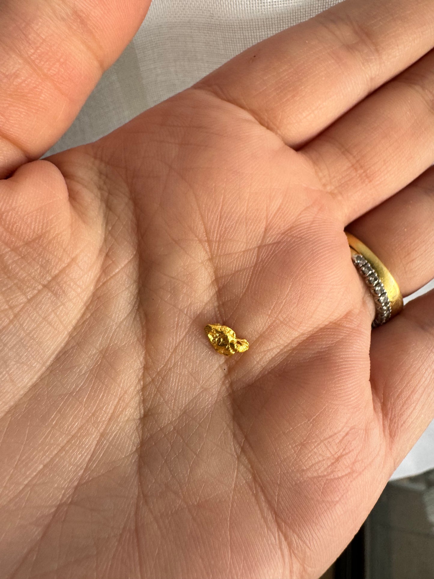 0.4 grams Natural Gold Nugget - August drop