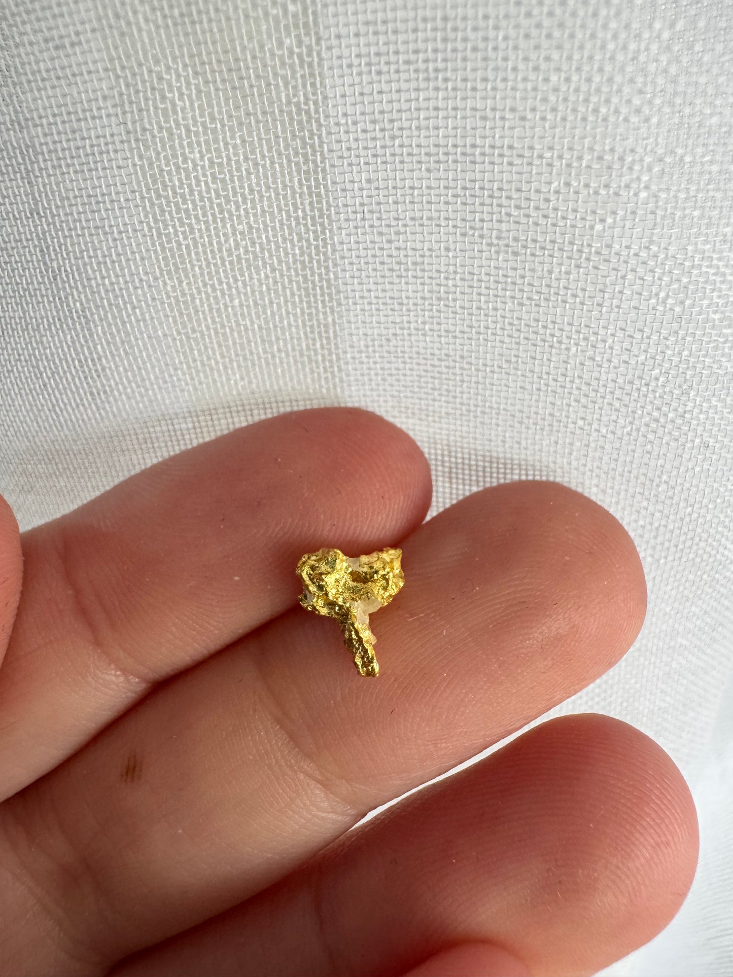 0.7 grams Natural Gold Nugget - August drop