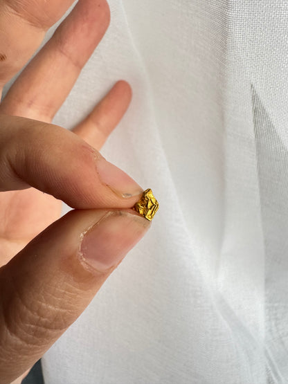 0.3 gram Natural Gold Nugget - August drop