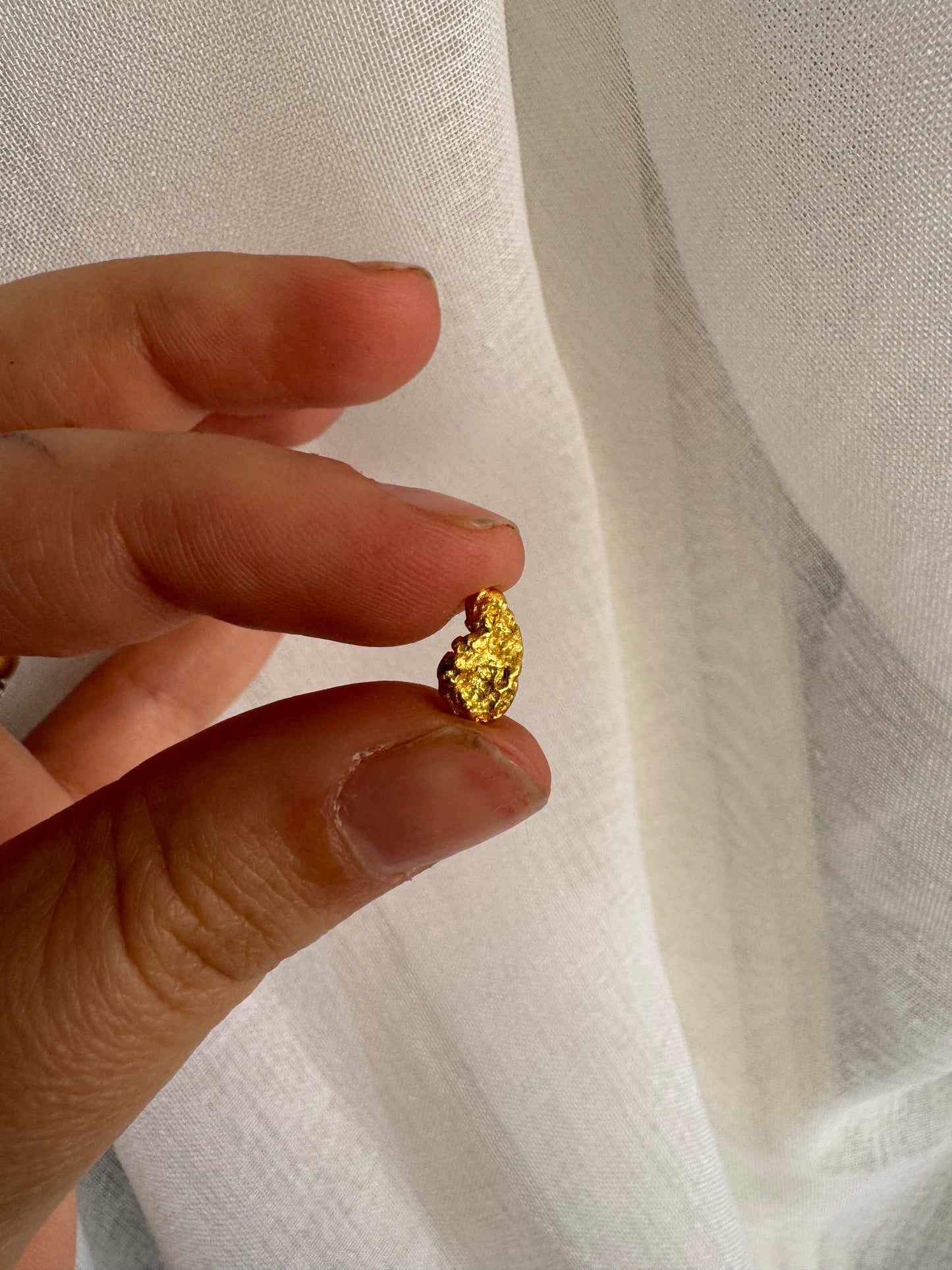 1.5 gram Natural Gold Nugget - August drop