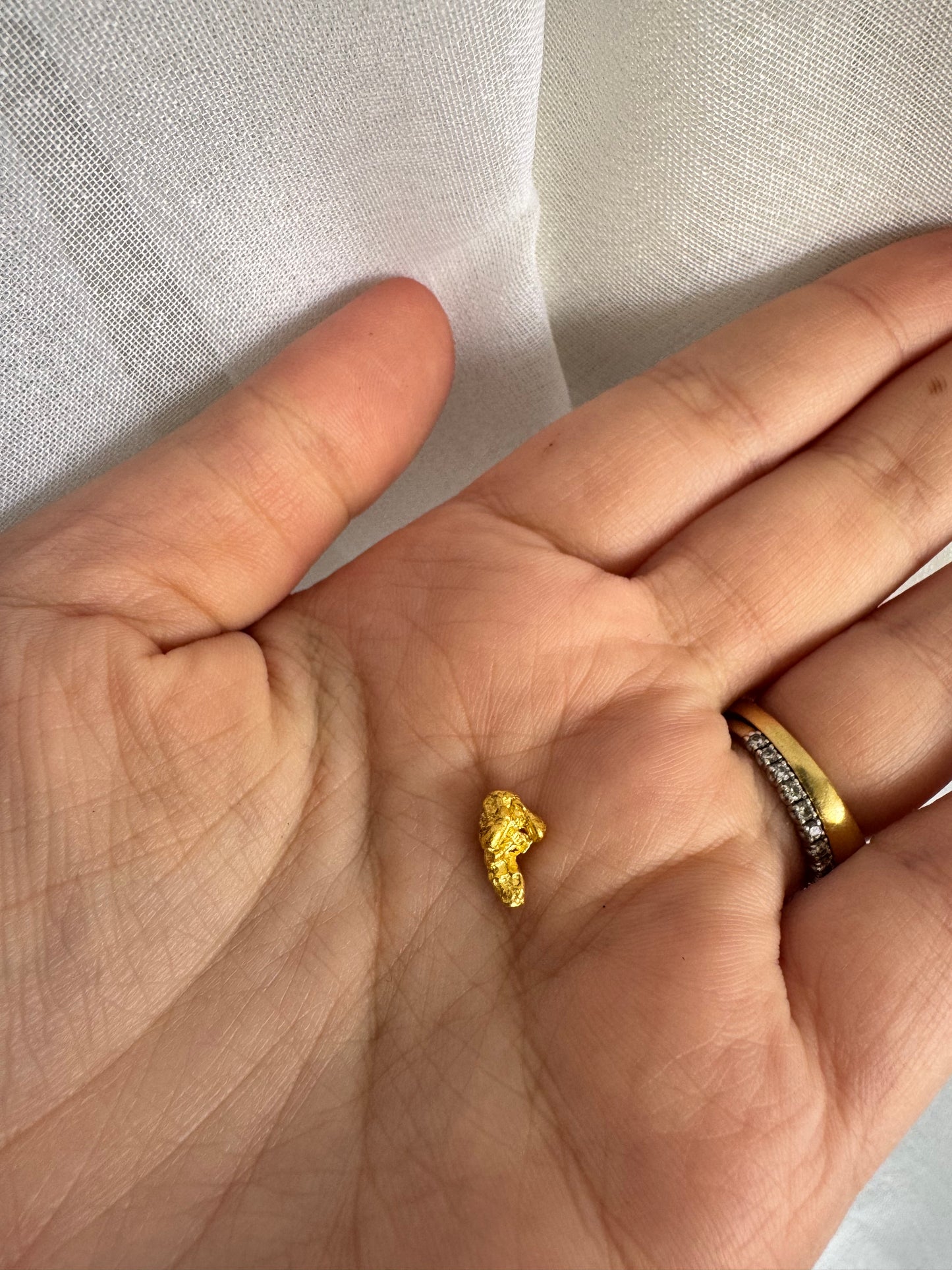 1.5 gram Natural Gold Nugget - August drop