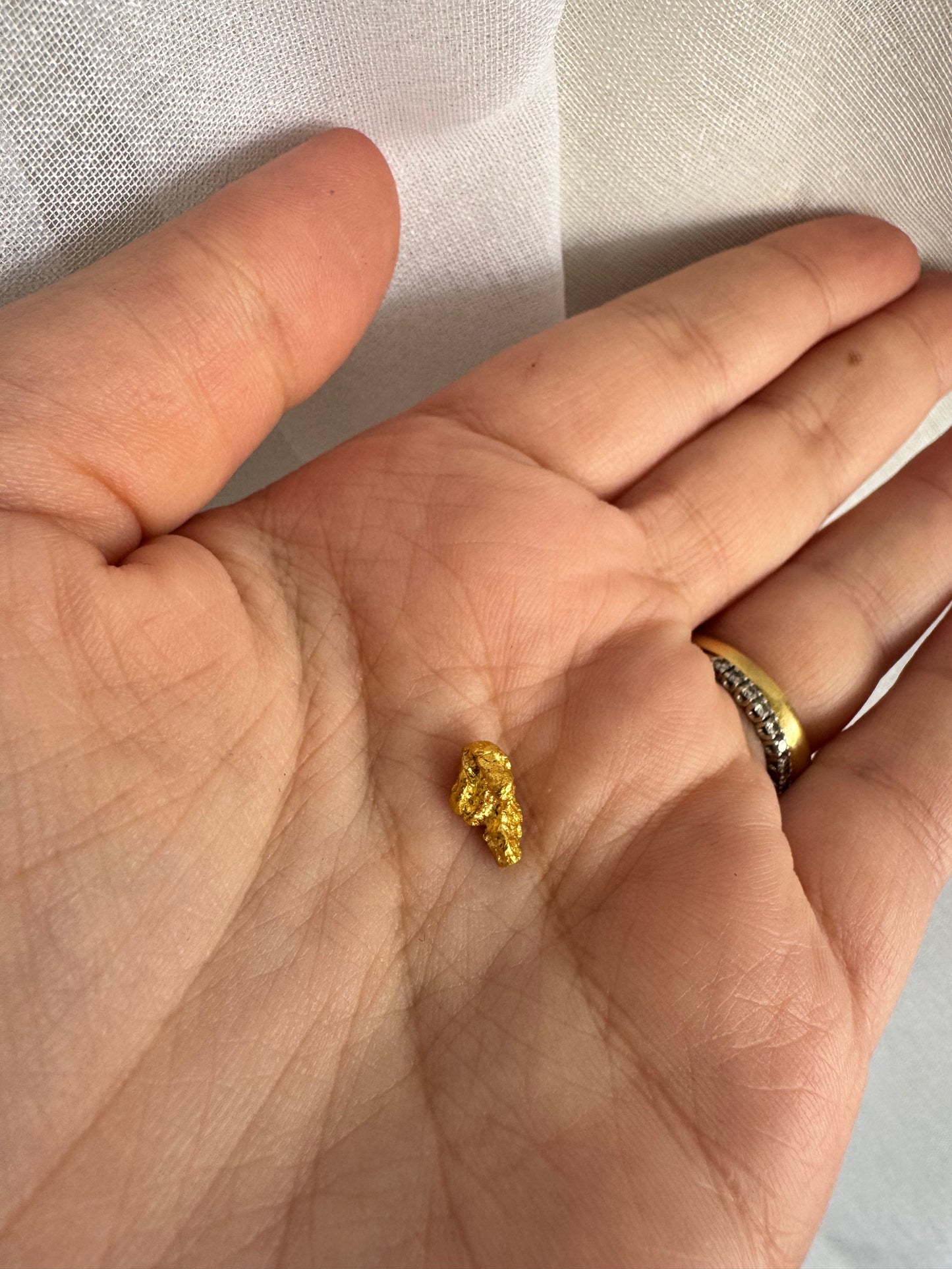 1.5 gram Natural Gold Nugget - August drop