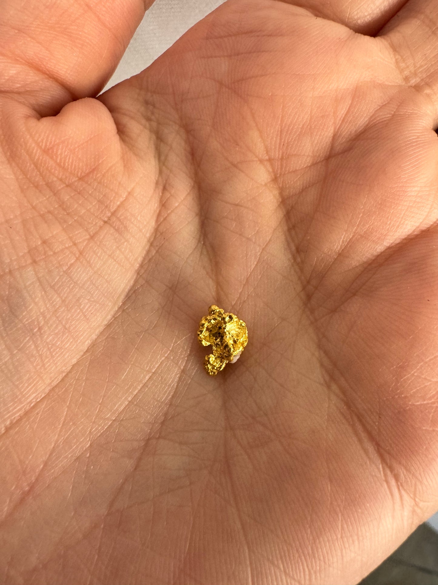 1.1 gram Natural Gold Nugget - August drop