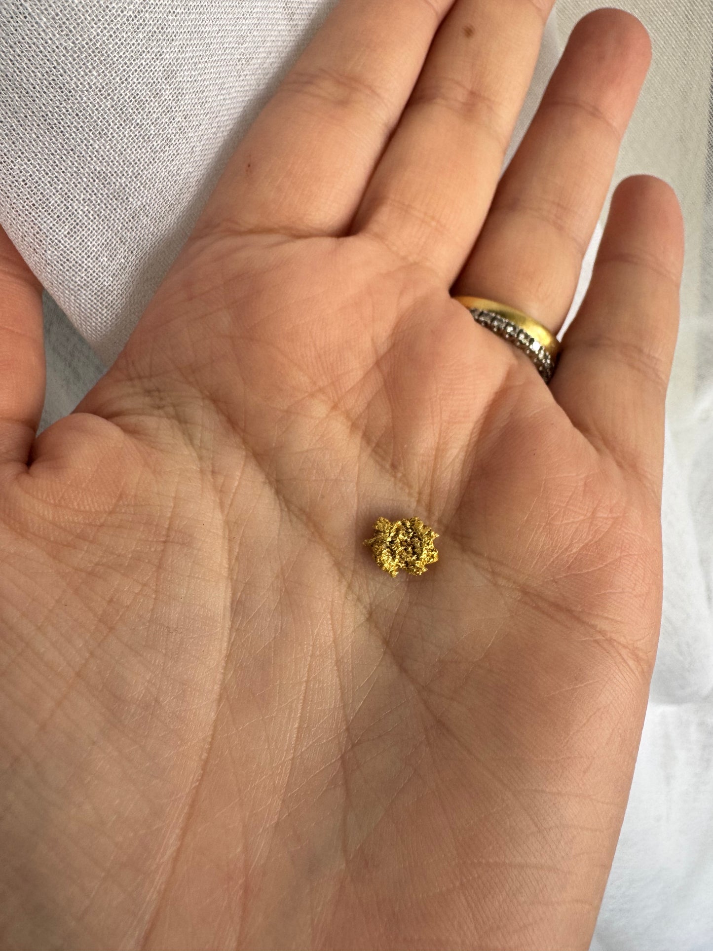 0.7grams Natural Gold Nugget - August drop