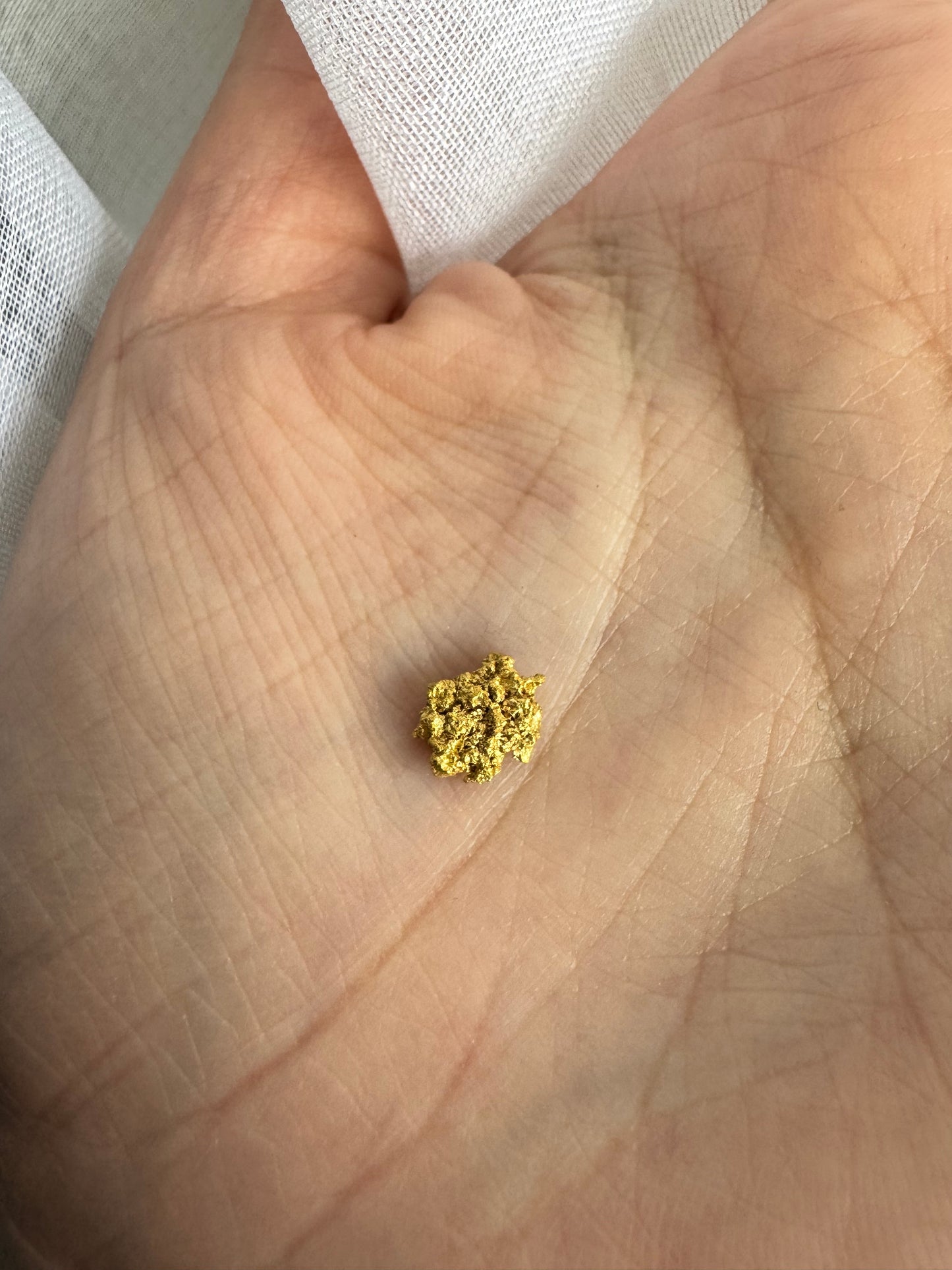 0.7grams Natural Gold Nugget - August drop