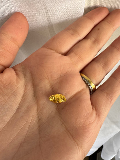 1 gram Natural Gold Nugget - August drop