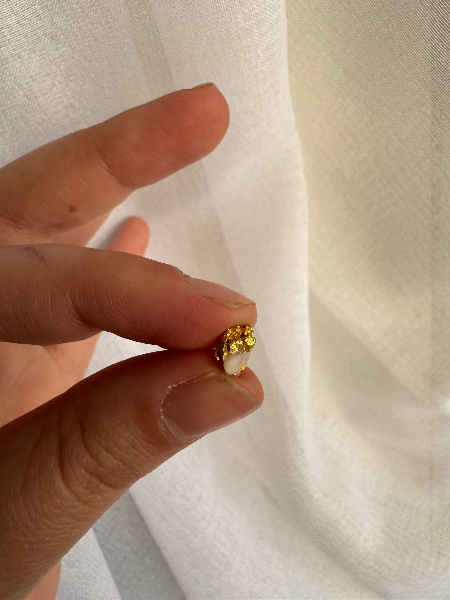 0.9 gram Natural Gold Nugget - August drop