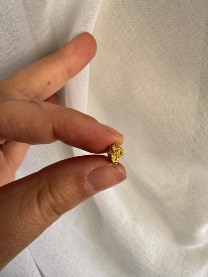 0.9 gram Natural Gold Nugget - August drop