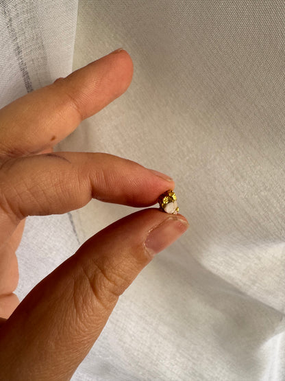 0.9 gram Natural Gold Nugget - August drop