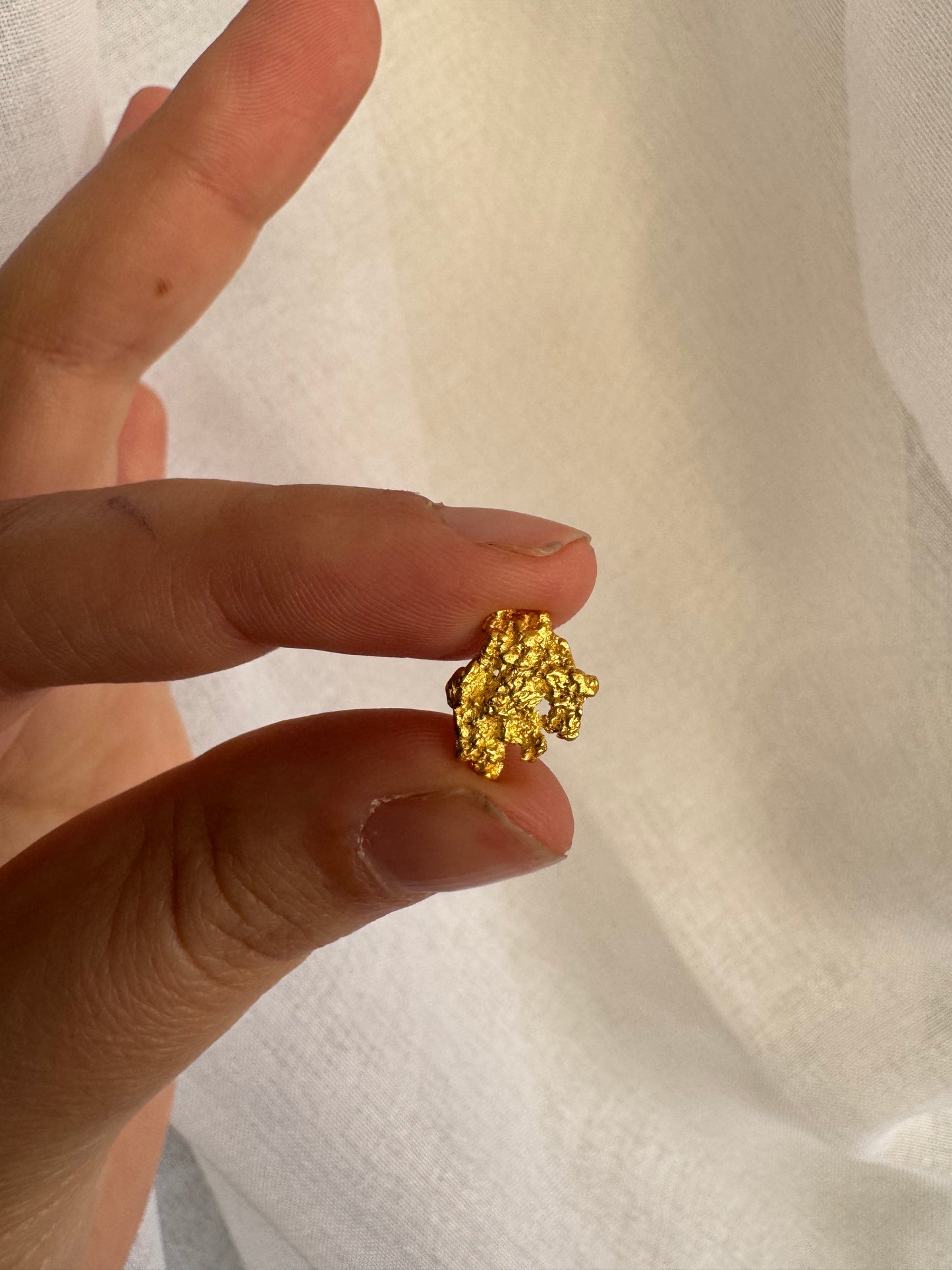 1.7 grams Natural Gold Nugget - August drop