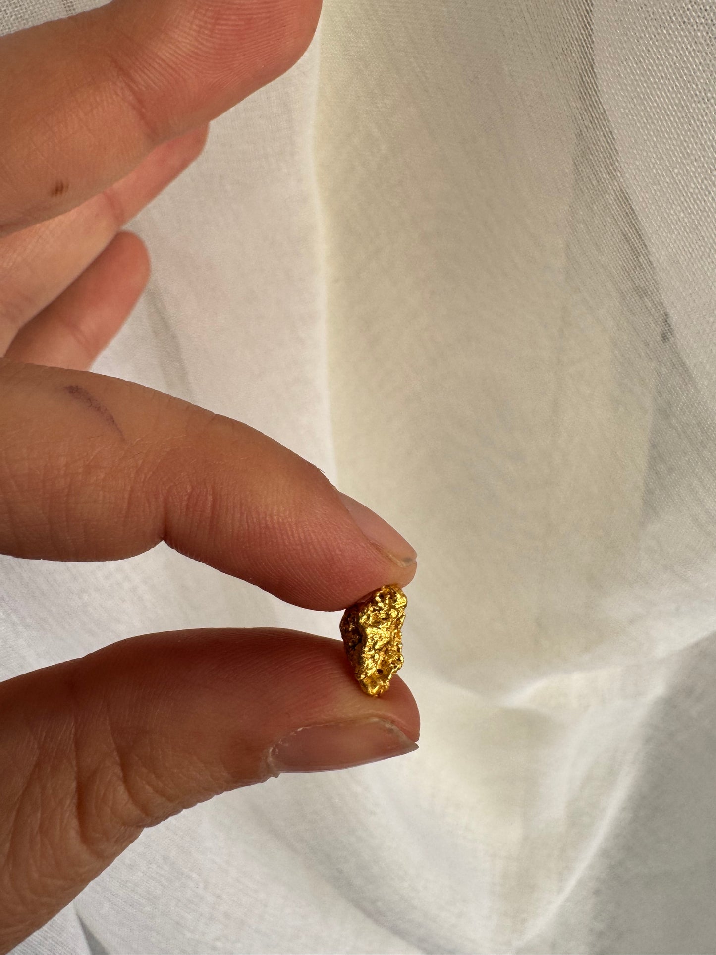 1.2 grams Natural Gold Nugget - August drop