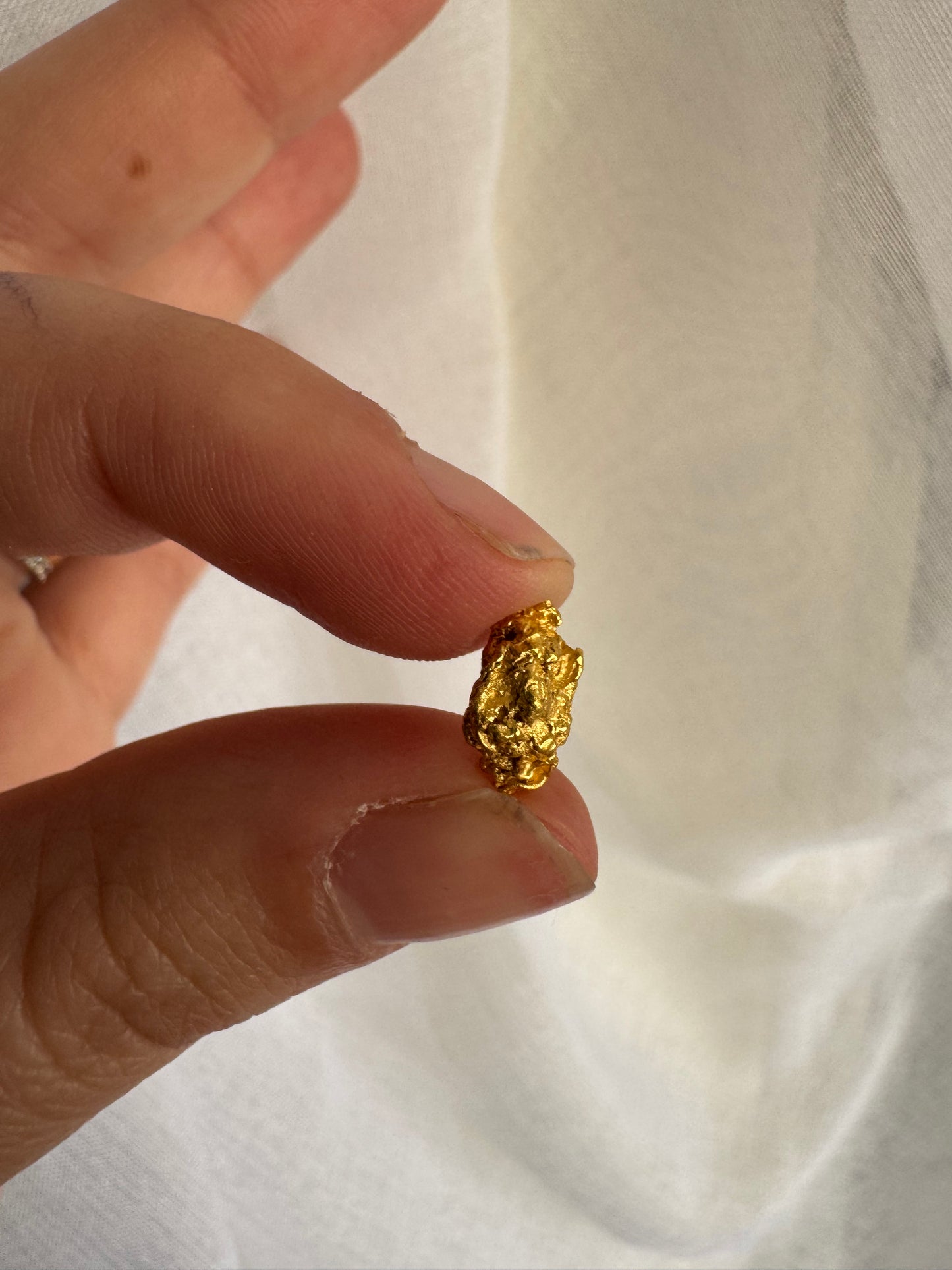 1.2 grams Natural Gold Nugget - August drop