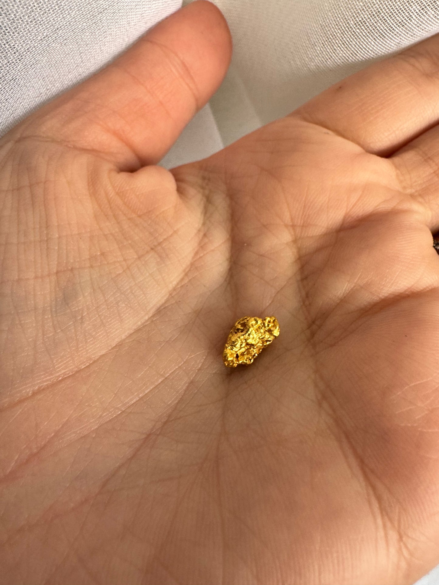 1.2 grams Natural Gold Nugget - August drop