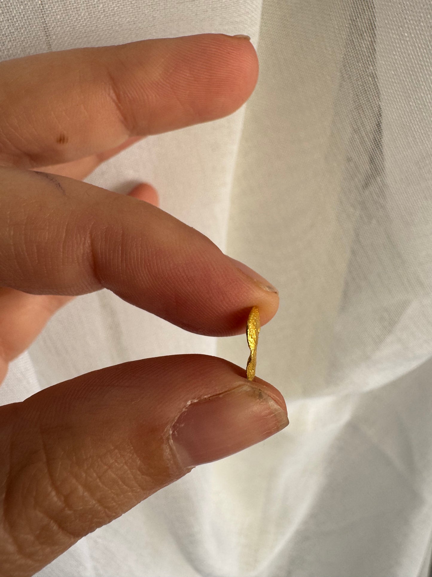 0.6 grams Natural Gold Nugget - August drop