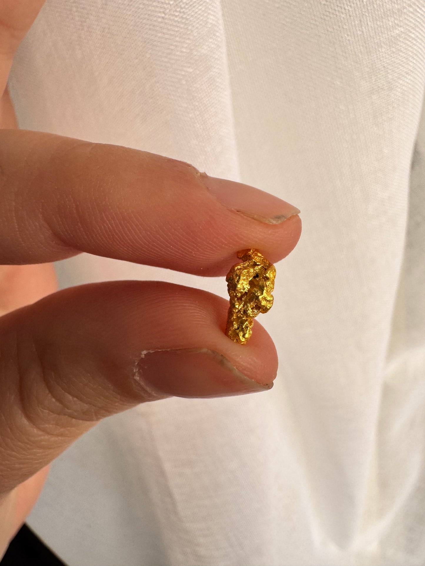 1.1 grams Natural Gold Nugget - August drop