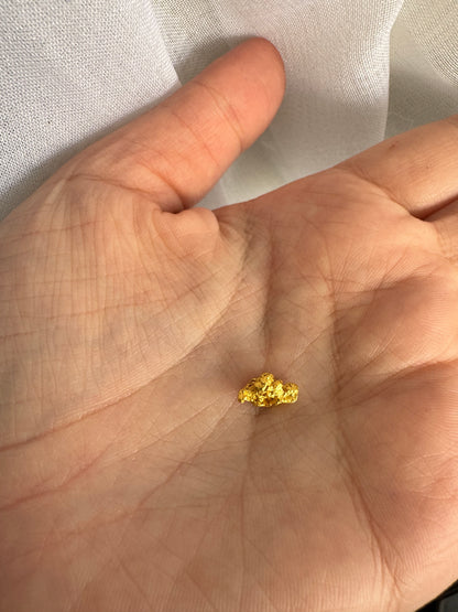 1.1 grams Natural Gold Nugget - August drop
