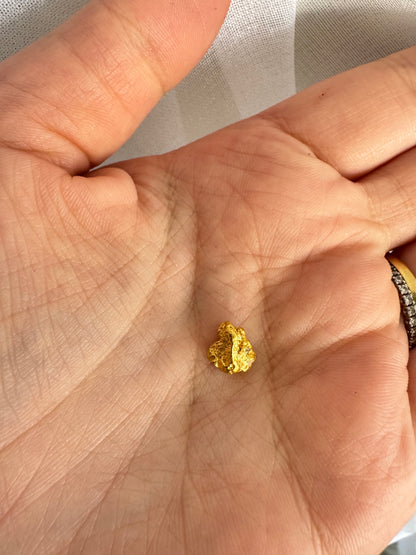 2 grams Natural Gold Nugget - August drop