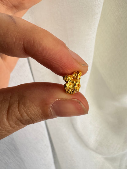 1.3 grams Natural Gold Nugget - August drop