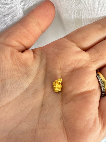 1.3 grams Natural Gold Nugget - August drop