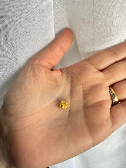 1.3 grams Natural Gold Nugget - August drop