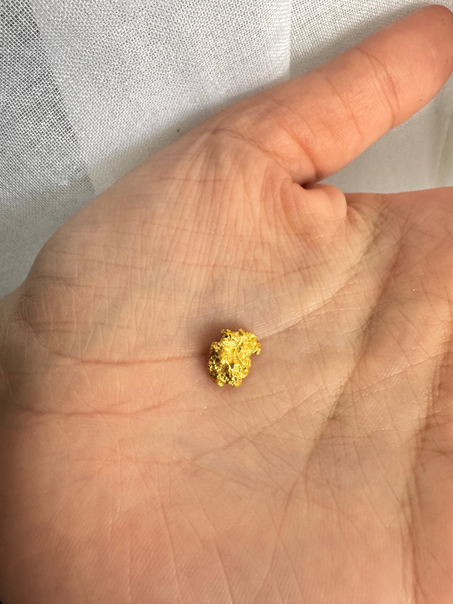 2 grams Natural Gold Nugget - August drop
