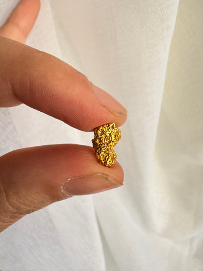 1.3 grams Natural Gold Nugget - August drop