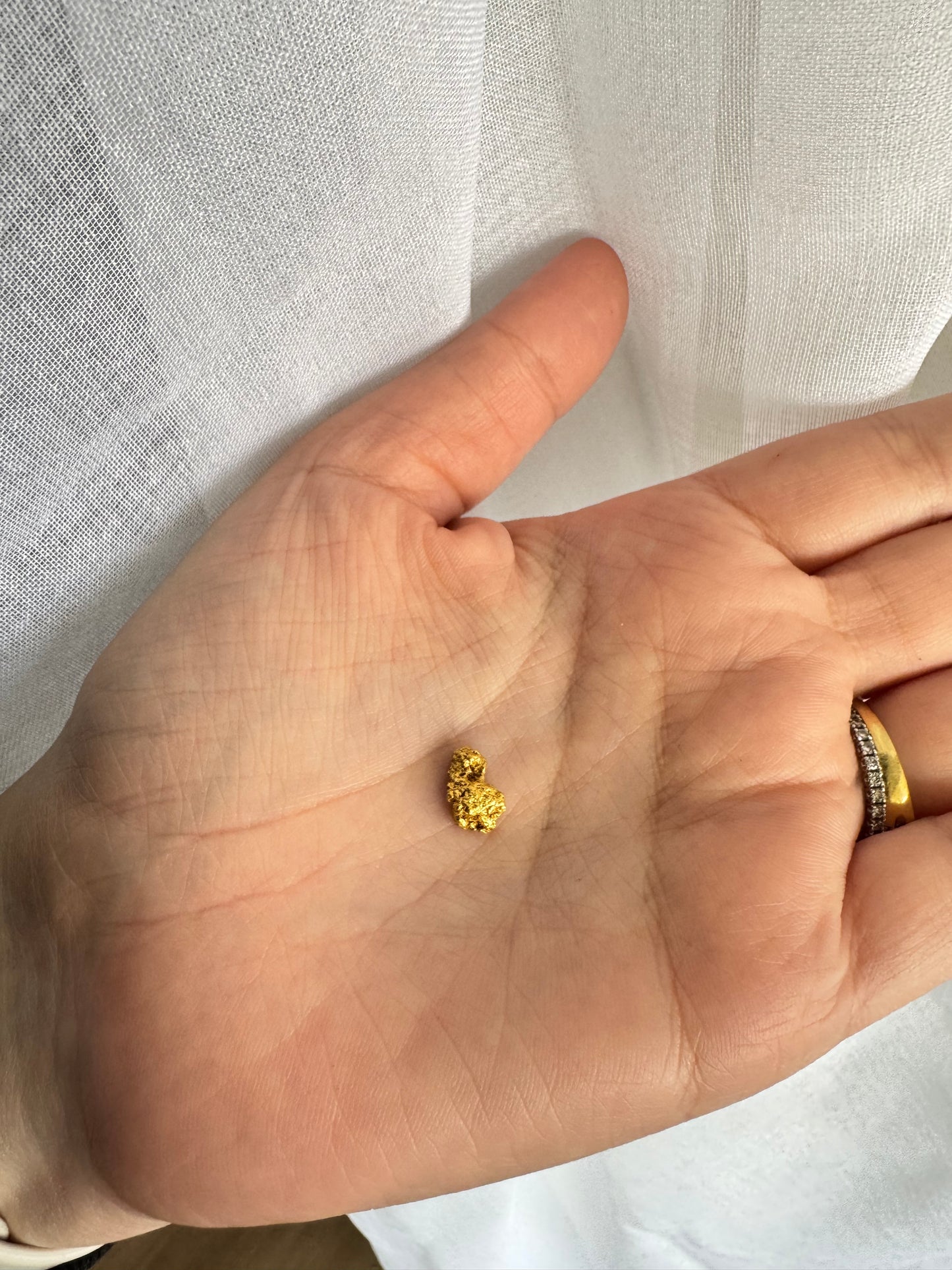 1.3 grams Natural Gold Nugget - August drop