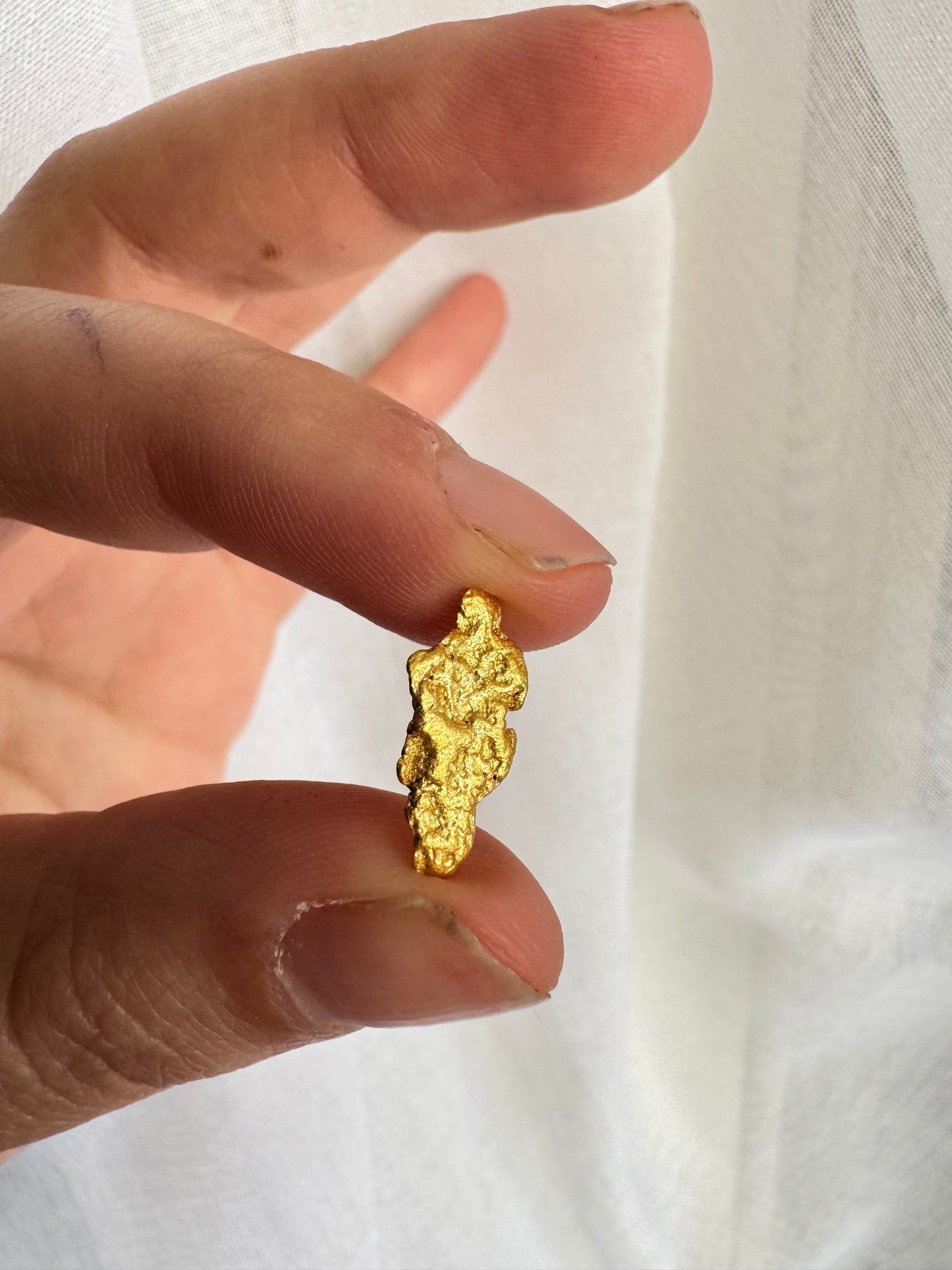 1.2 grams Natural Gold Nugget - August drop