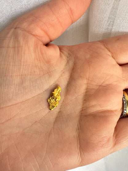 1.2 grams Natural Gold Nugget - August drop