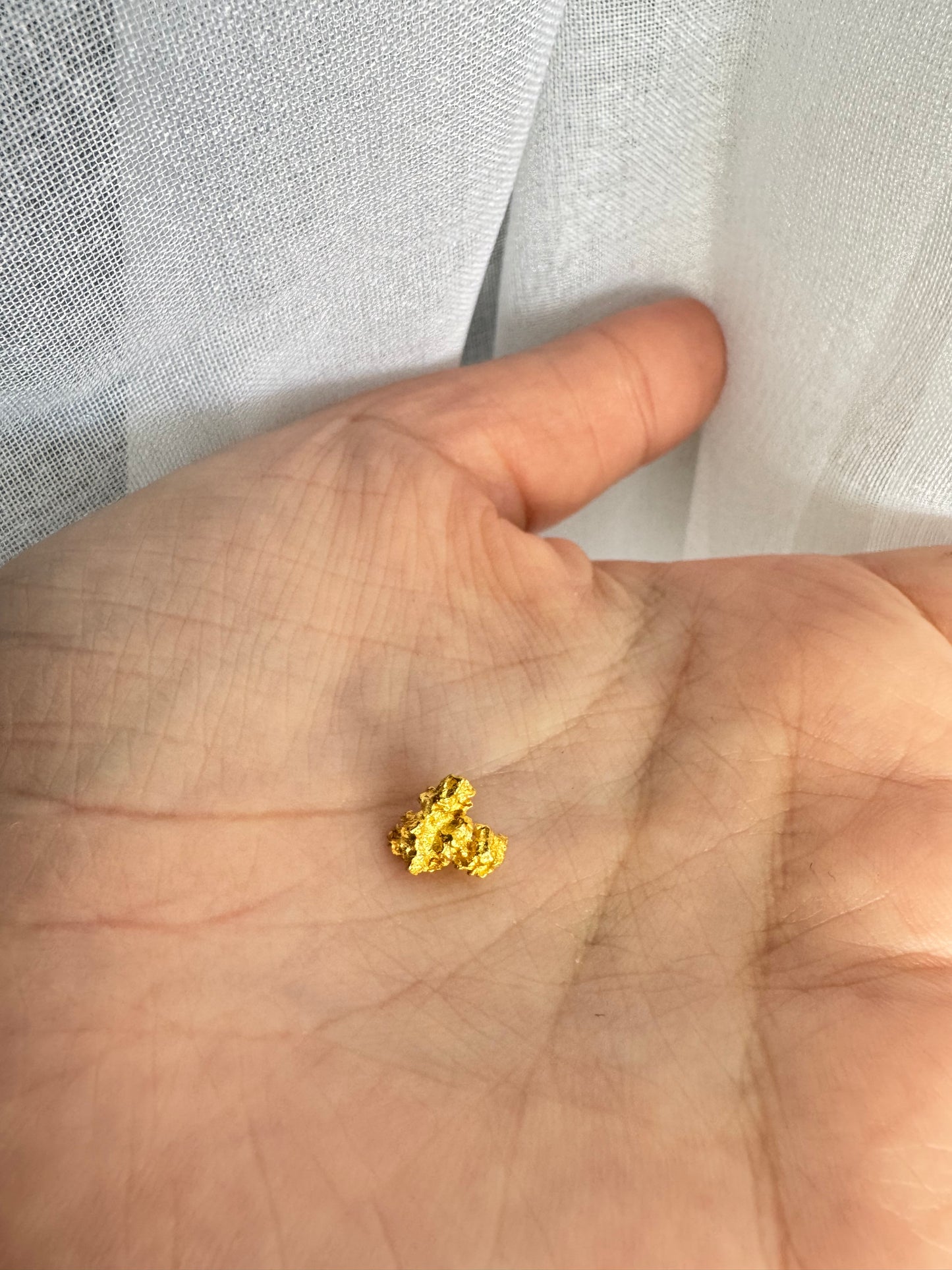 1.5 gram Natural Gold Nugget - August Drop