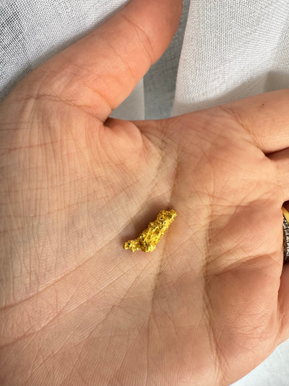 2.8 gram Natural Gold Nugget - August Drop