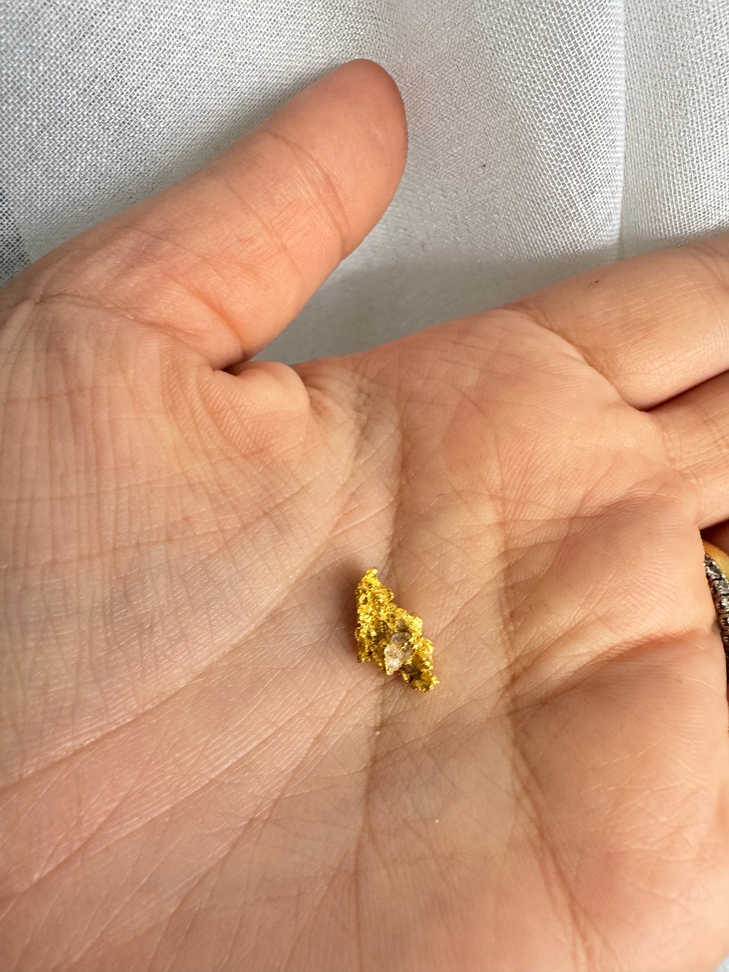 1.6 gram Natural Gold Nugget - August Drop