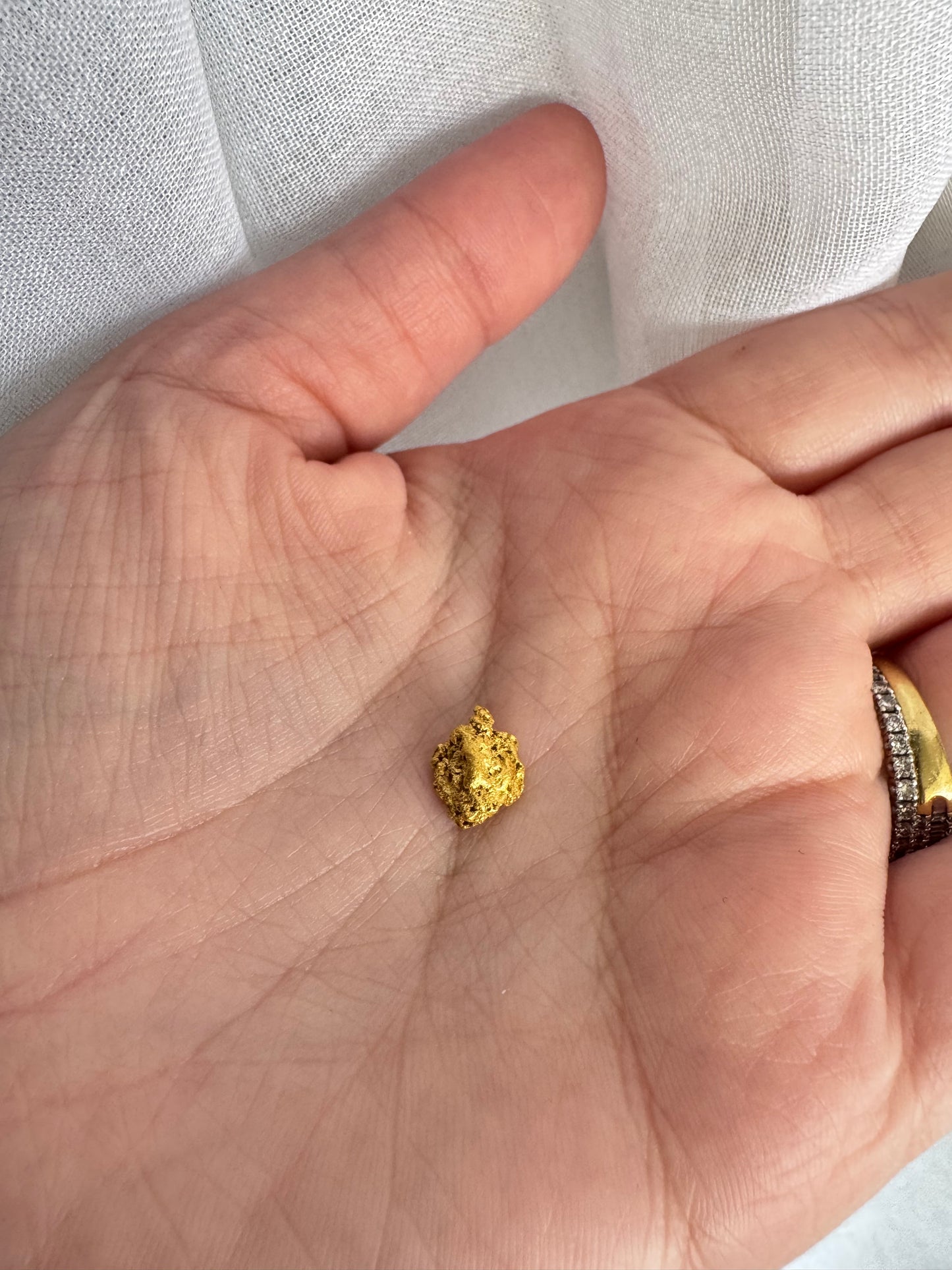 1.2 gram Natural Gold Nugget - August Drop