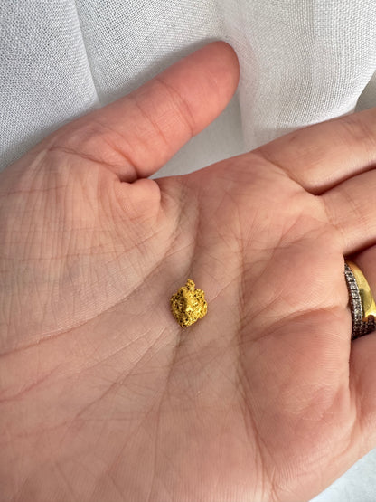 1.2 gram Natural Gold Nugget - August Drop