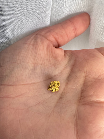 1.2 gram Natural Gold Nugget - August Drop