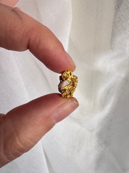 3.55 gram Natural Gold Nugget - August Drop
