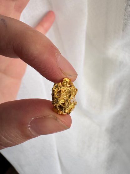 3.55 gram Natural Gold Nugget - August Drop