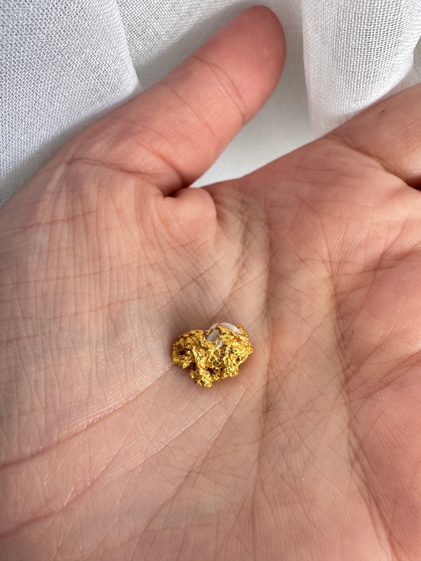 3.55 gram Natural Gold Nugget - August Drop