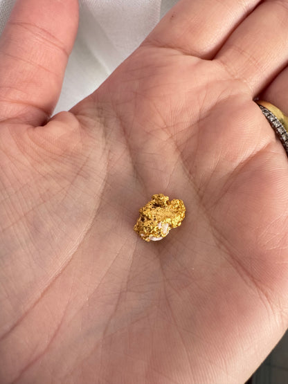 3.55 gram Natural Gold Nugget - August Drop