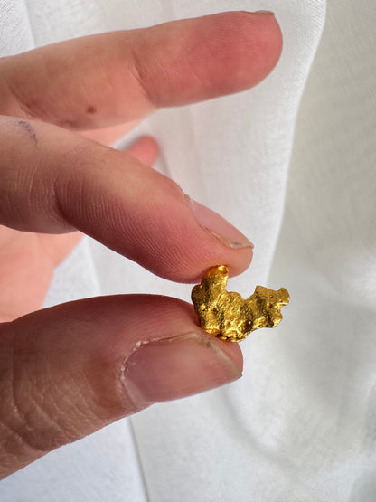1.3 gram Natural Gold Nugget - August Drop