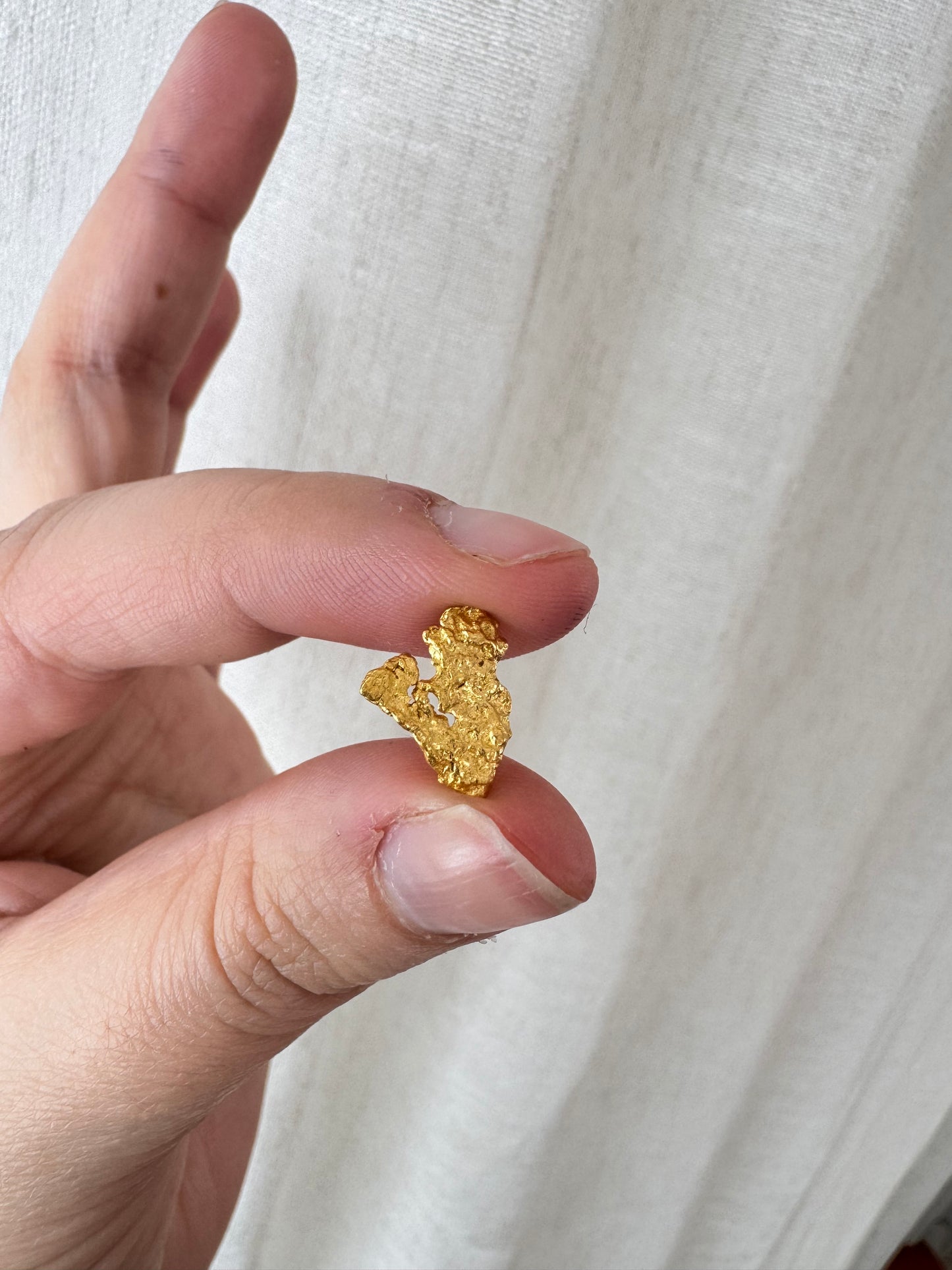 1.5 gram Natural Gold Nugget - August Drop