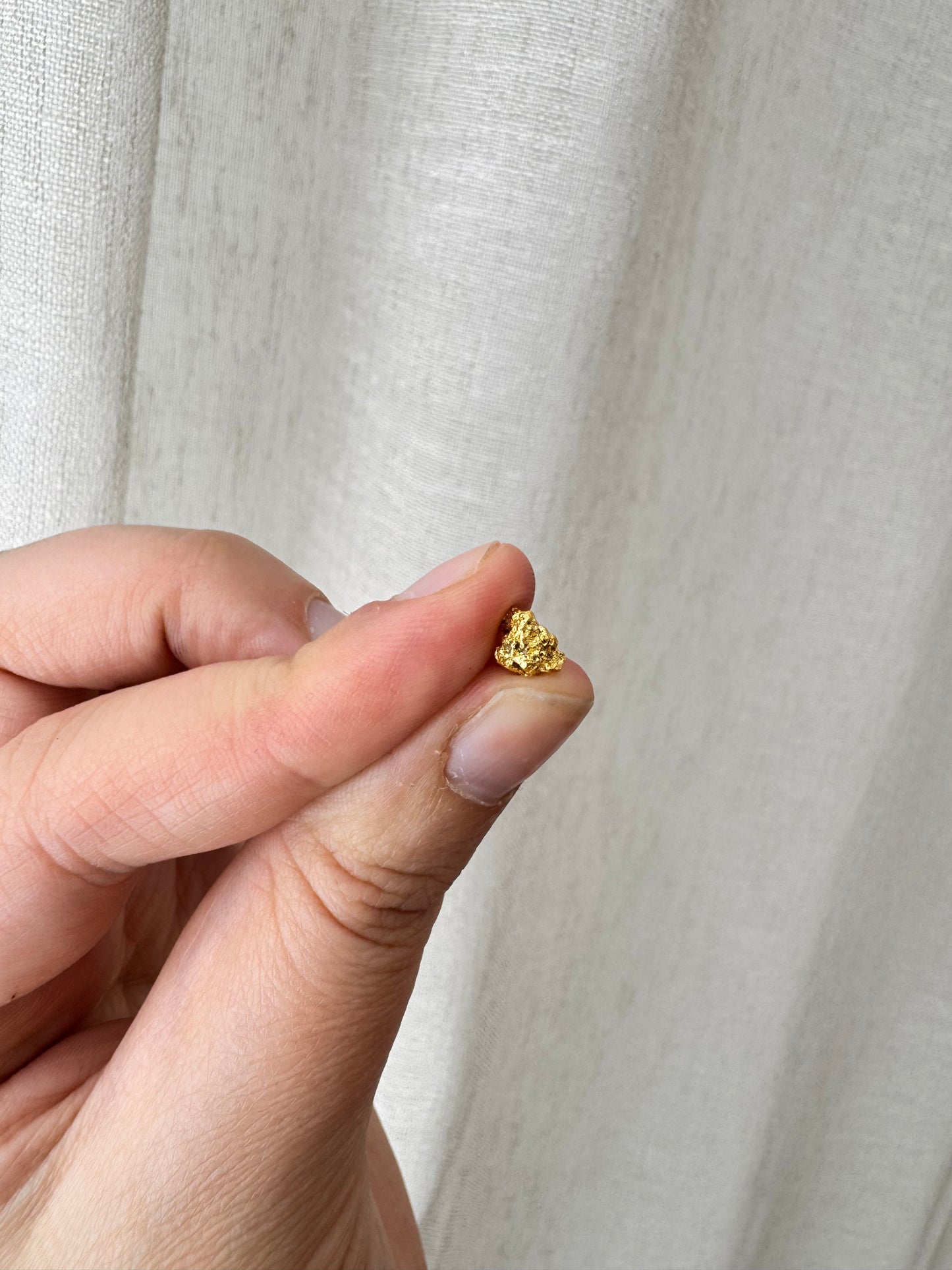 0.7 gram Natural Gold Nugget - August Drop